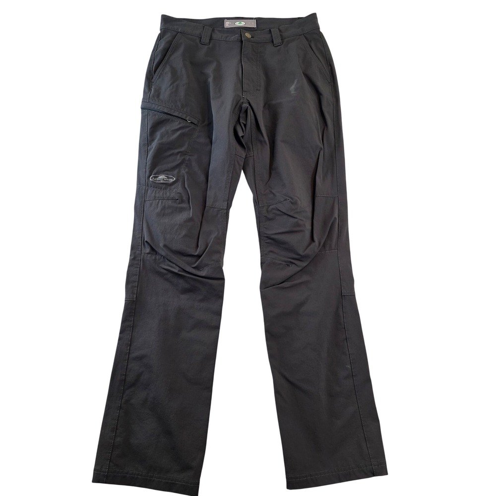 Arborwear Mens 30x32 Cordura Tech Stretch Work Pants Gray Articulated Knee